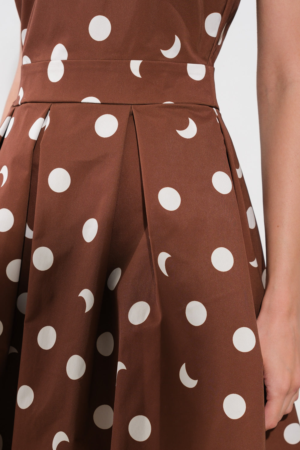 HARMONY HORIZON WOVEN MIDI DRESS Flying Tomato